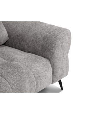 Sofa 2,5-Sitzer SALVINI, platingrau