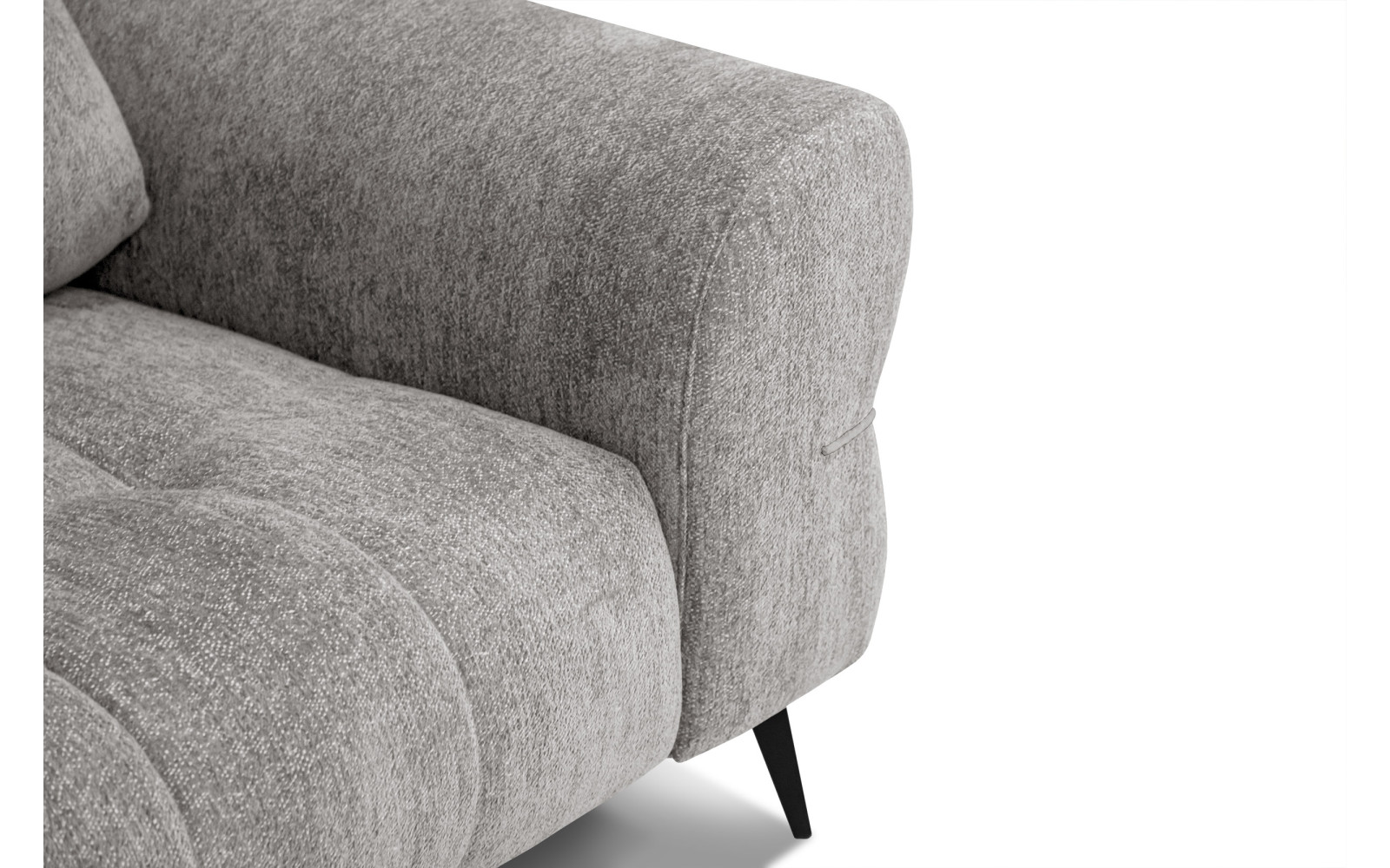 Sofa 2,5-Sitzer SALVINI, platingrau