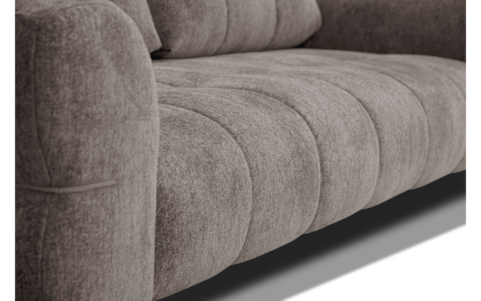 Sofa 2,5-Sitzer SALVINI, dunkelbeige