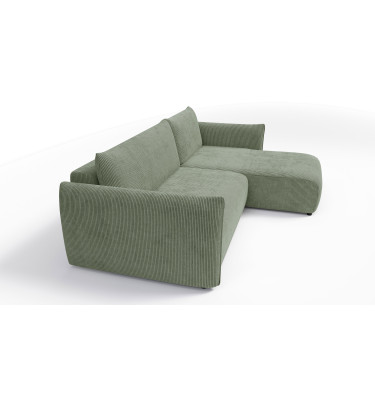 TAUER Ecksofa 3-Sitzer links, mint