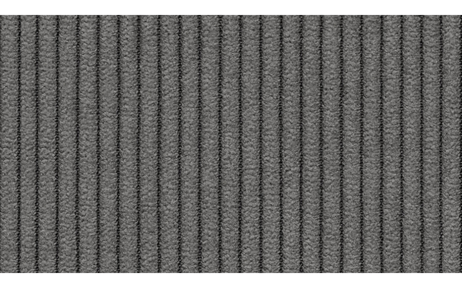 TAUER Ecksofa 3-Sitzer links, dunkelgrau