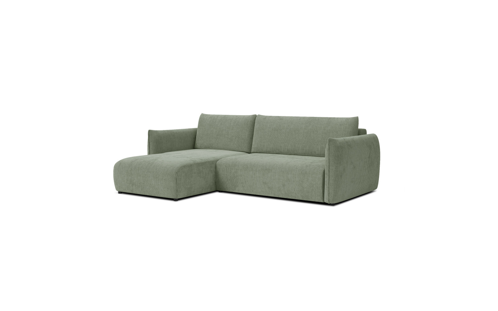 TAUER Ecksofa 3-Sitzer rechts, mint