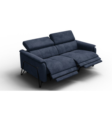 Relaxsofa 3-Sitzer RODEN, marineblau