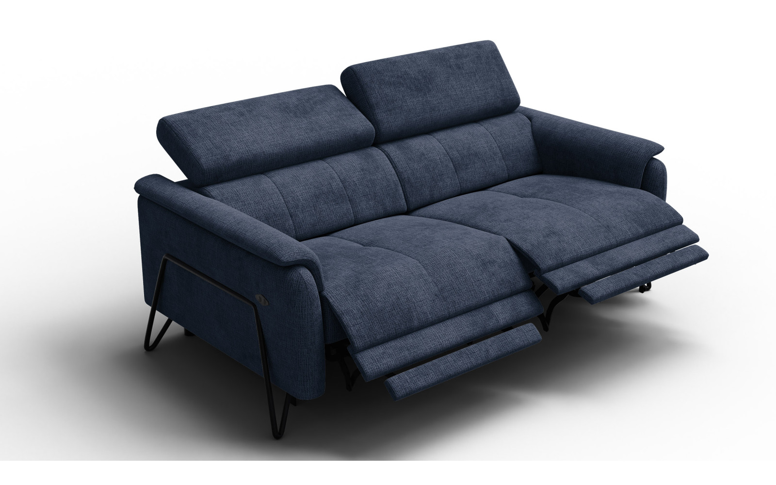 Relaxsofa 3-Sitzer RODEN, marineblau