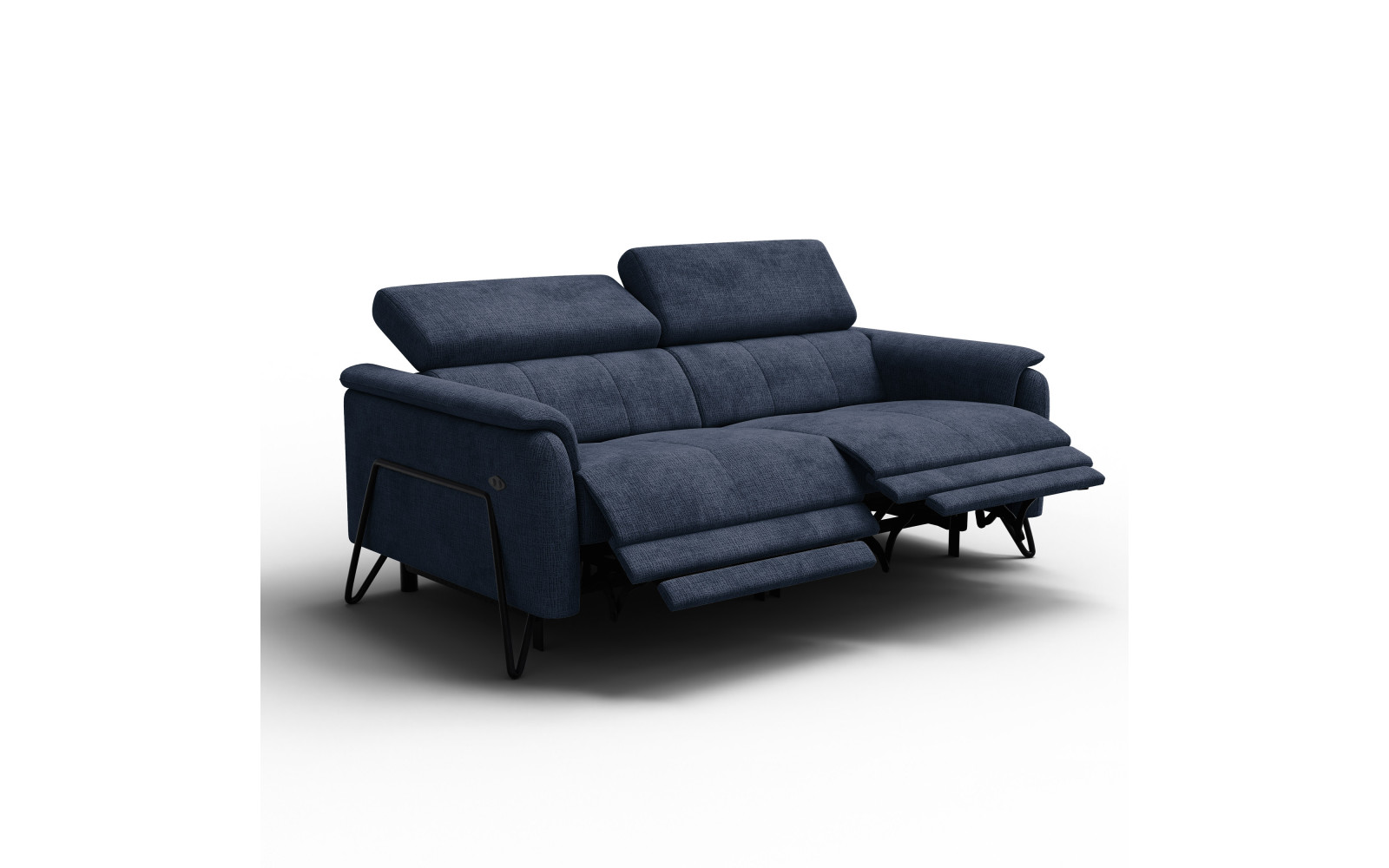 Relaxsofa 3-Sitzer RODEN, marineblau