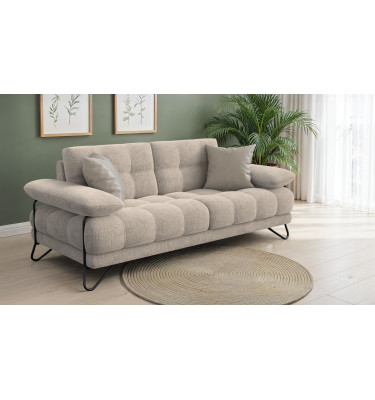 BUBBARA 2,5-Sitzer-Sofa, beige