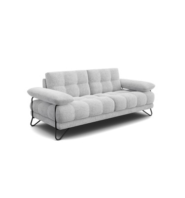 BUBBARA 2,5-Sitze-Sofa, hellgrau