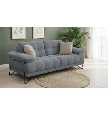 BUBBARA 2,5-Sitzer-Sofa, dunkelgrau