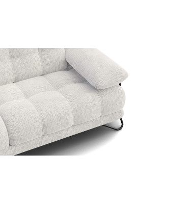 BUBBARA 2,5-Sitzer-Sofa, creme