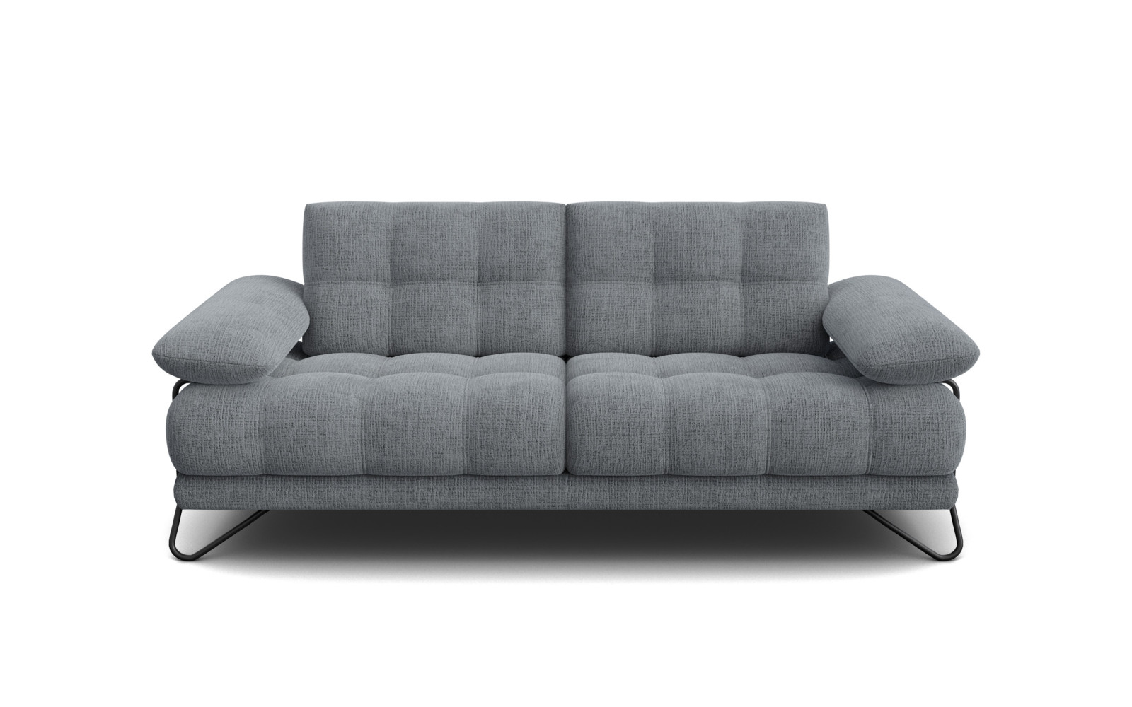 BUBBARA 2,5-Sitzer-Sofa, dunkelgrau