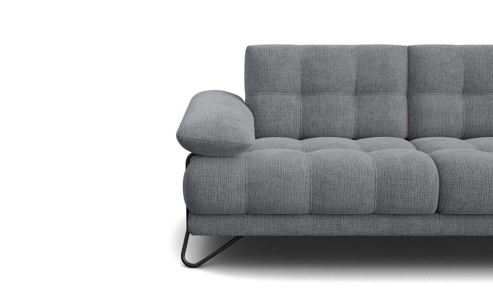 BUBBARA 2,5-Sitzer-Sofa, dunkelgrau