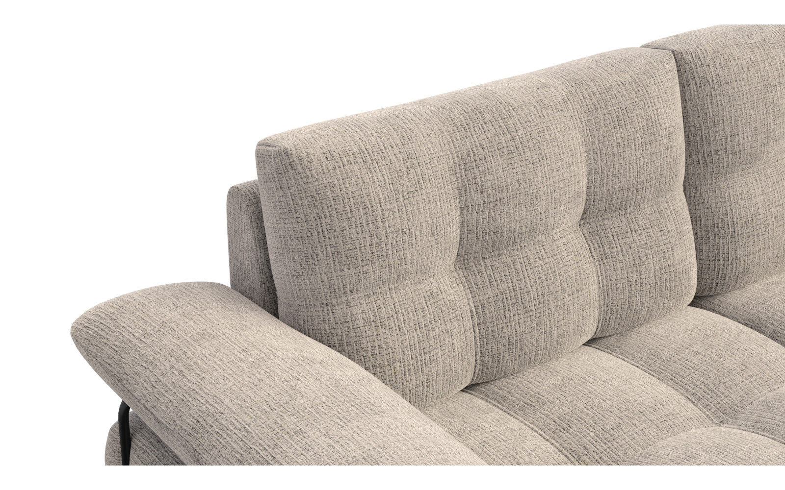 BUBBARA 2,5-Sitzer-Sofa, beige