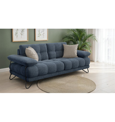 BUBBARA 2,5-Sitzer-Sofa, marineblau