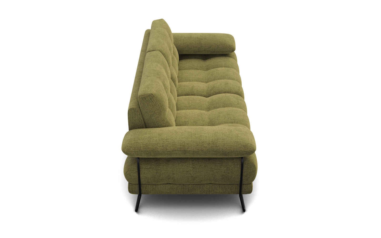BUBBARA 2,5-Sitzer-Sofa, olivgrün