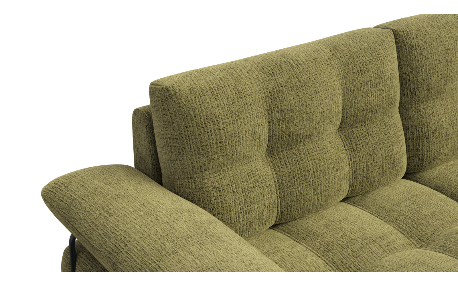 BUBBARA 2,5-Sitzer-Sofa, olivgrün