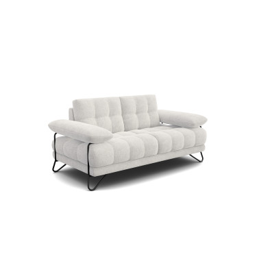 BUBBARA 2-Sitzer-Sofa, creme