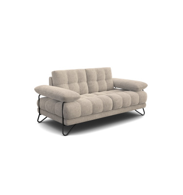 BUBBARA 2-Sitzer-Sofa, beige
