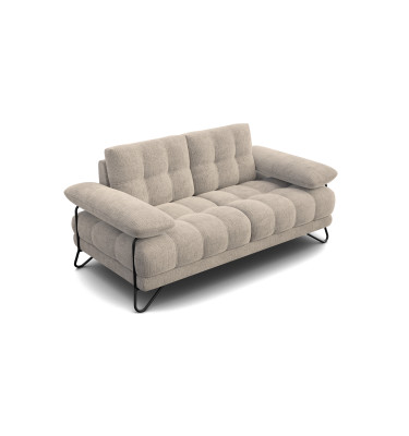 BUBBARA 2-Sitzer-Sofa, beige