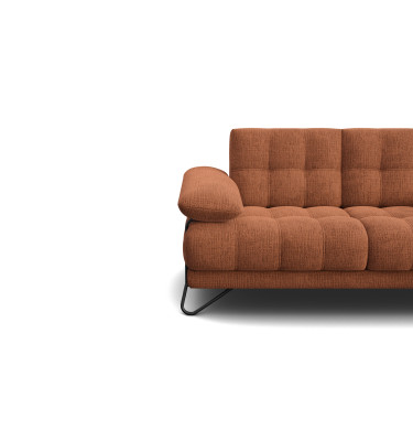 BUBBARA 2-Sitzer-Sofa, rostrot