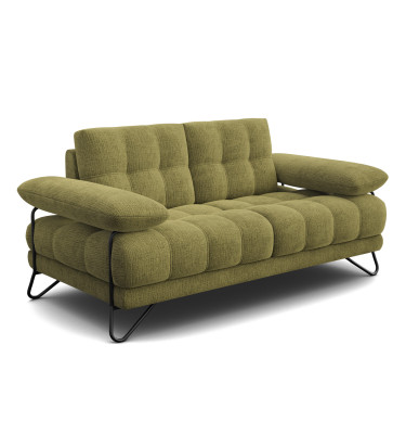 BUBBARA 2-Sitzer-Sofa, olivgrün