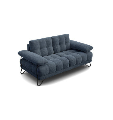 BUBBARA 2-Sitzer-Sofa, marineblau