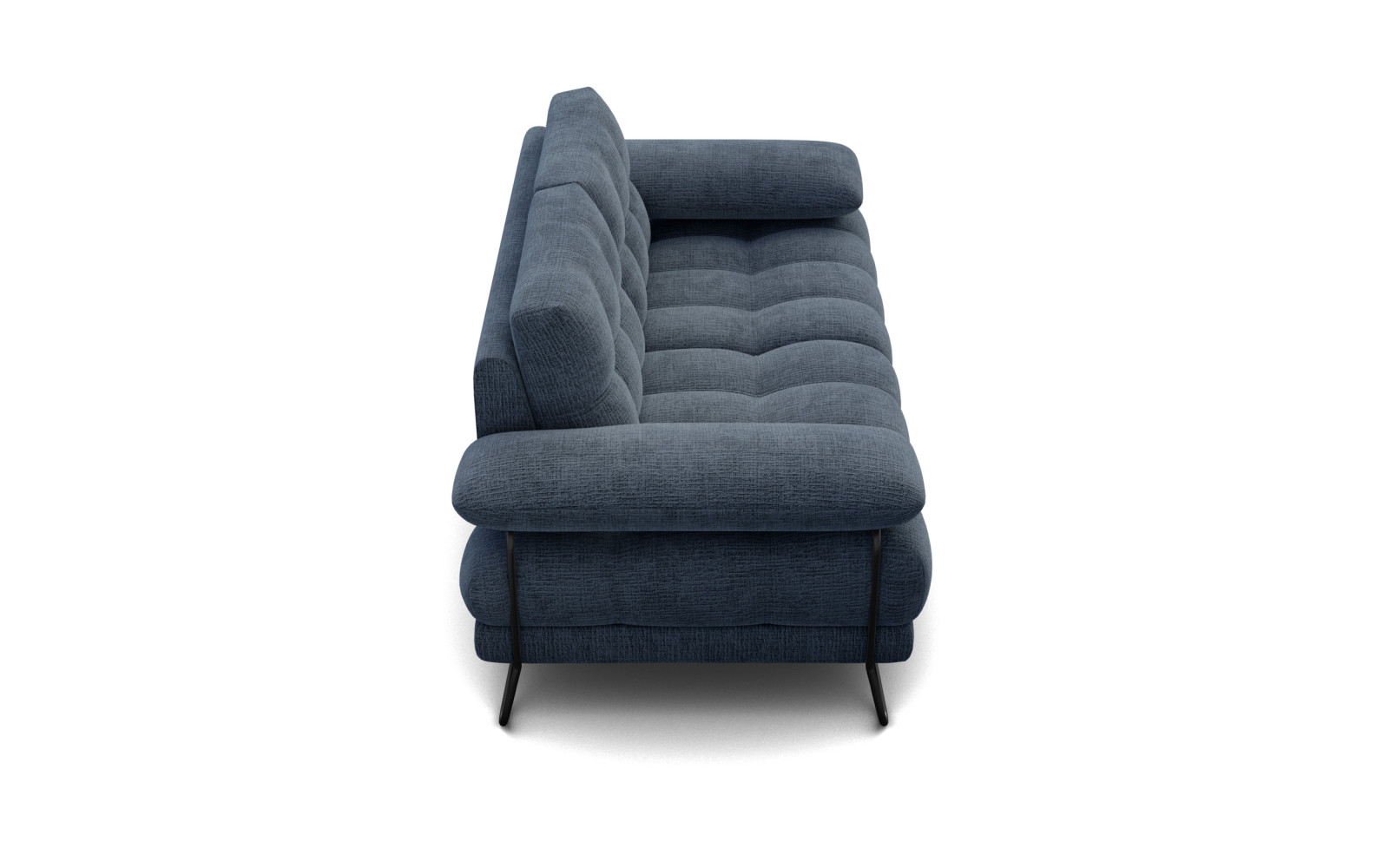 BUBBARA 2-Sitzer-Sofa, marineblau