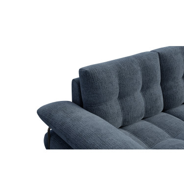 BUBBARA 2-Sitzer-Sofa, marineblau