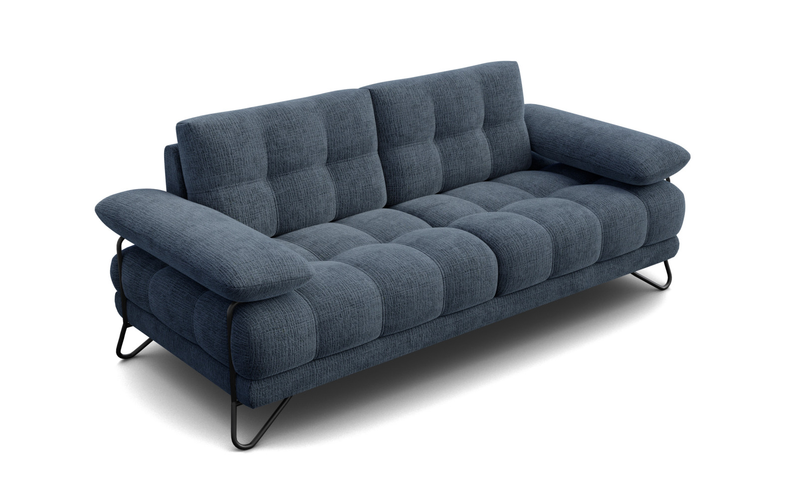 BUBBARA 2,5-Sitzer-Sofa, marineblau