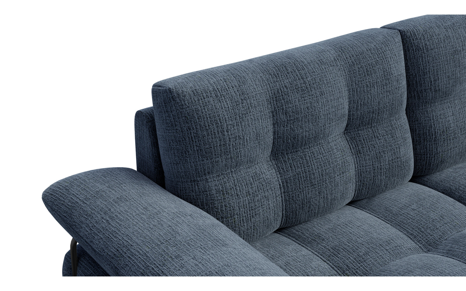 BUBBARA 2,5-Sitzer-Sofa, marineblau
