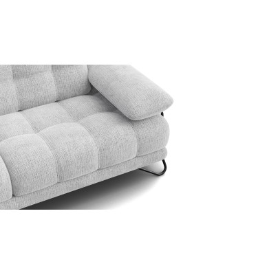 BUBBARA 2,5-Sitze-Sofa, hellgrau