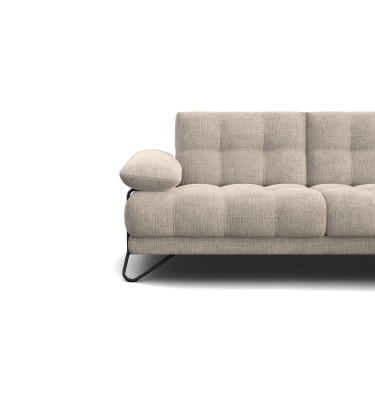 BUBBARA Ecksofa 4-Sitzer rechts, beige