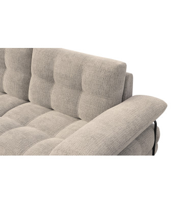 BUBBARA Ecksofa 4-Sitzer links, beige