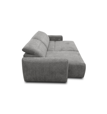 Sofa 4-Sitzer NERO, platingrau