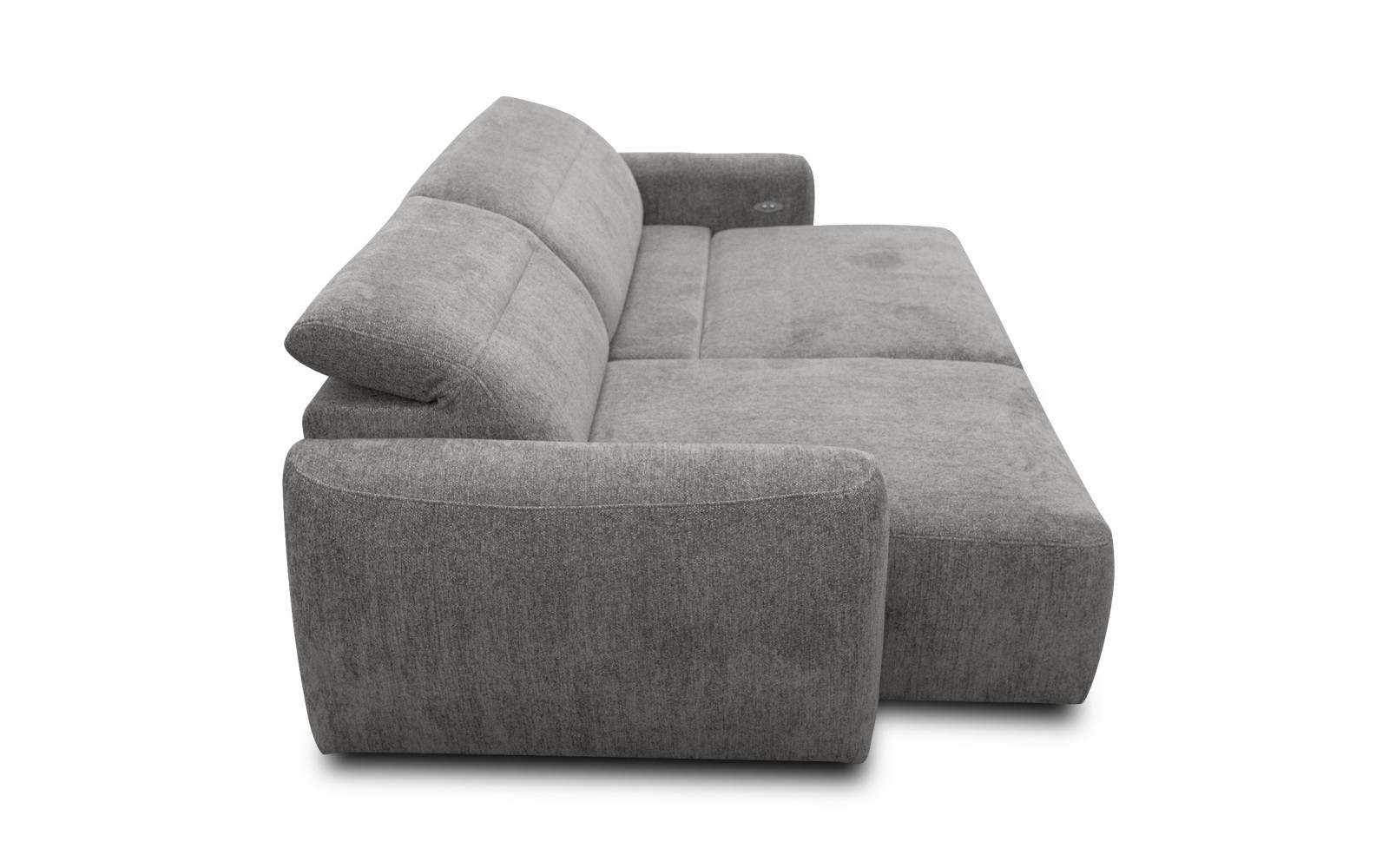 Sofa 4-Sitzer NERO, platingrau