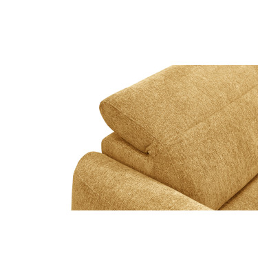 Ecksofa 4-Sitzer rechts NERO, gelb