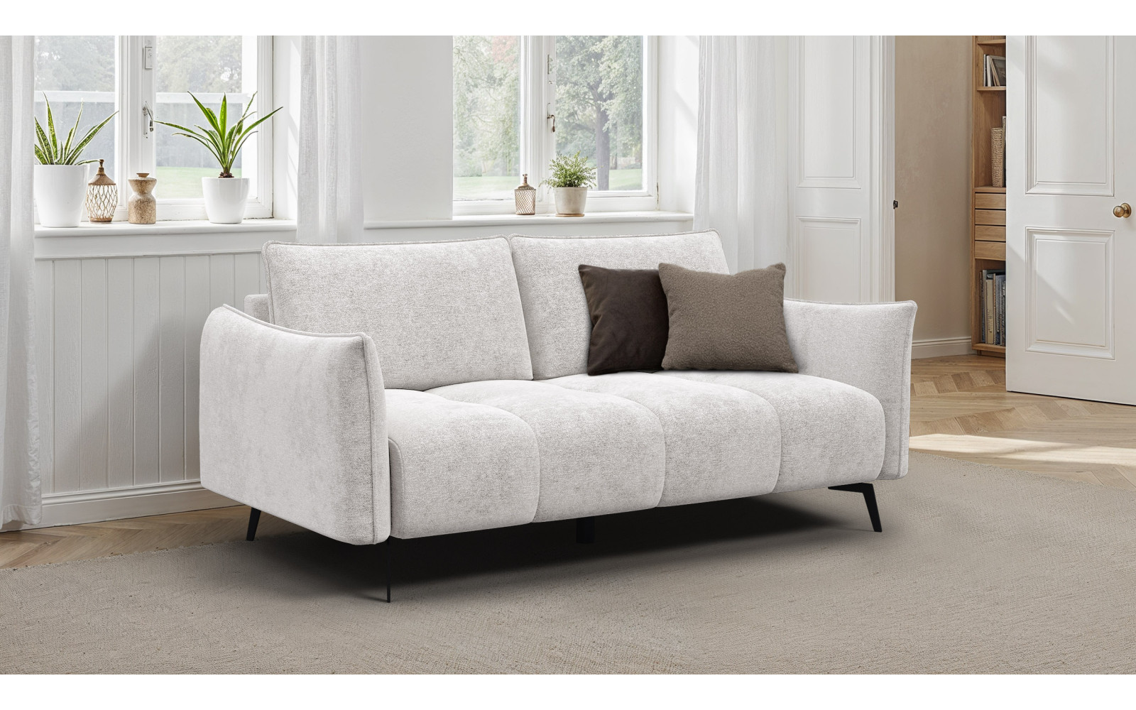 Sofa 2,5-Sitzer AERA, ecru