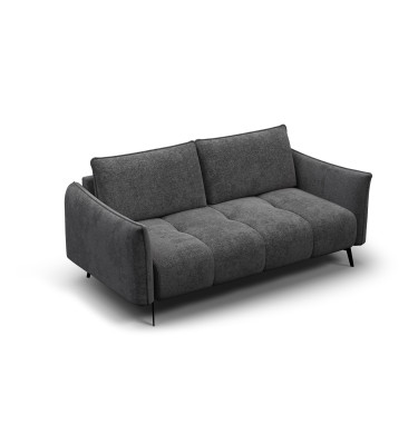 Sofa 2,5-Sitzer AERA, dunkelgrau