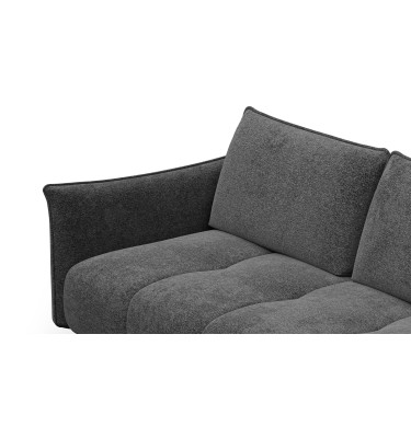Sofa 2,5-Sitzer AERA, dunkelgrau
