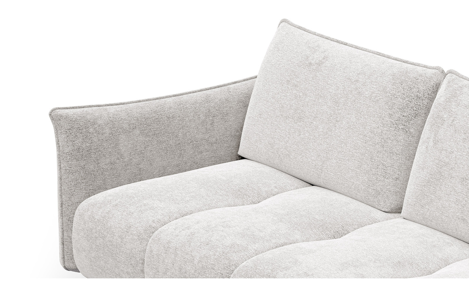 Sofa 2,5-Sitzer AERA, ecru