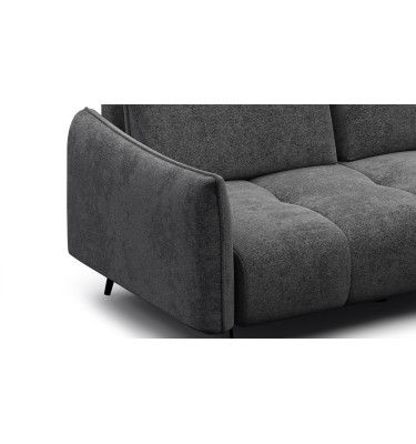 Sofa 2,5-Sitzer AERA, dunkelgrau