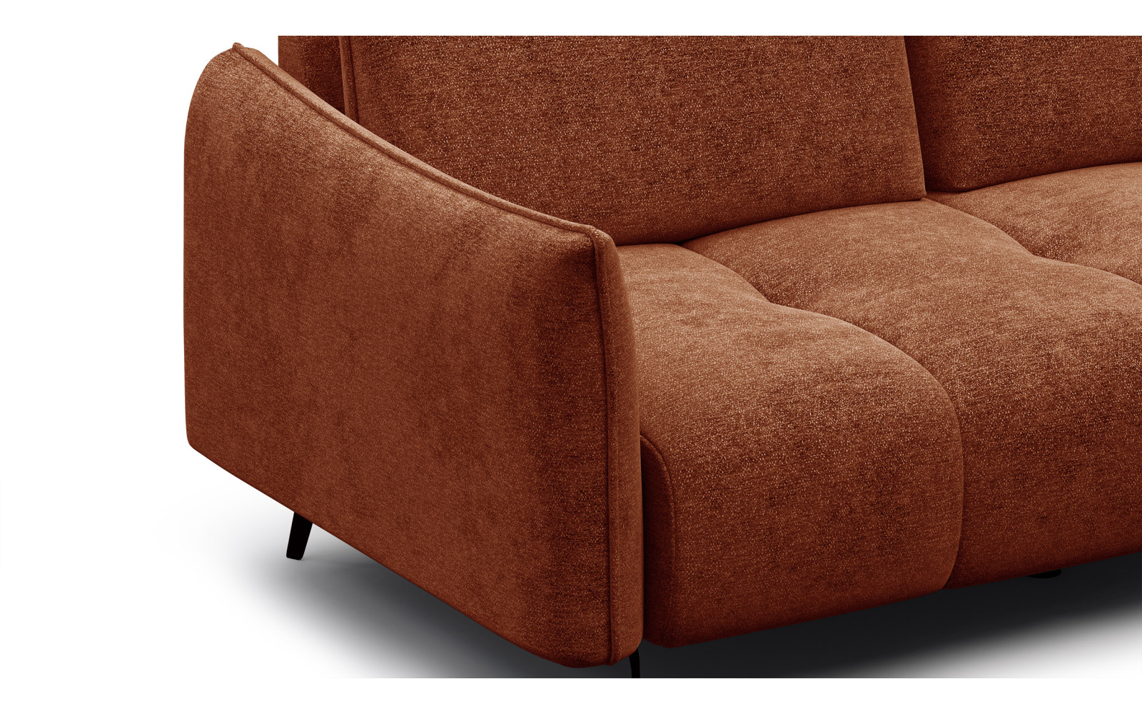 Sofa 2,5-Sitzer AERA, orange