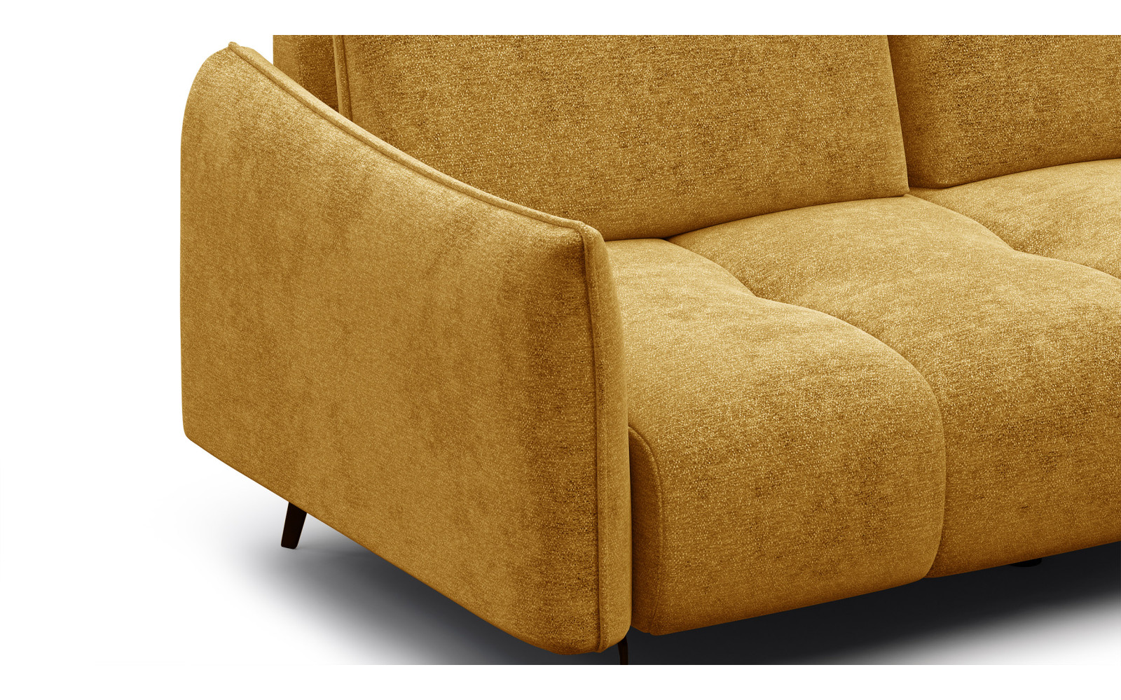 Sofa 2,5-Sitzer AERA, gelb