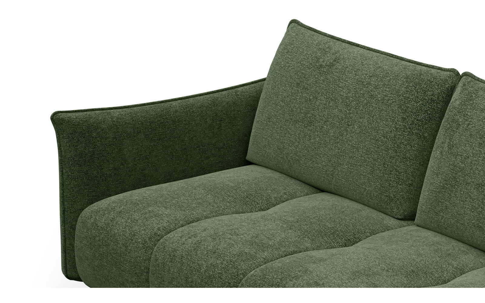 Sofa 2,5-Sitzer AERA, dunkelgrün