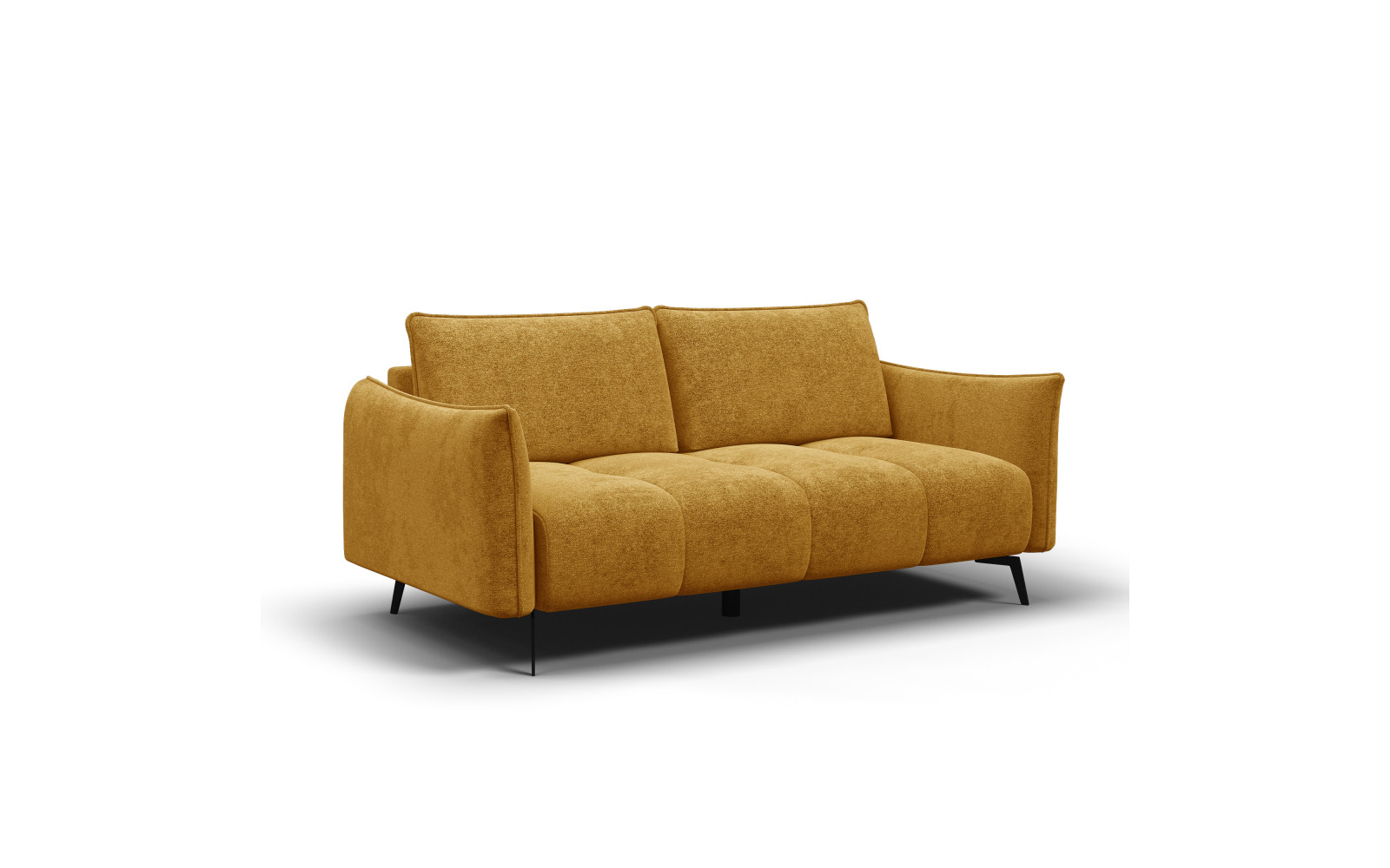 Sofa 2,5-Sitzer AERA, gelb