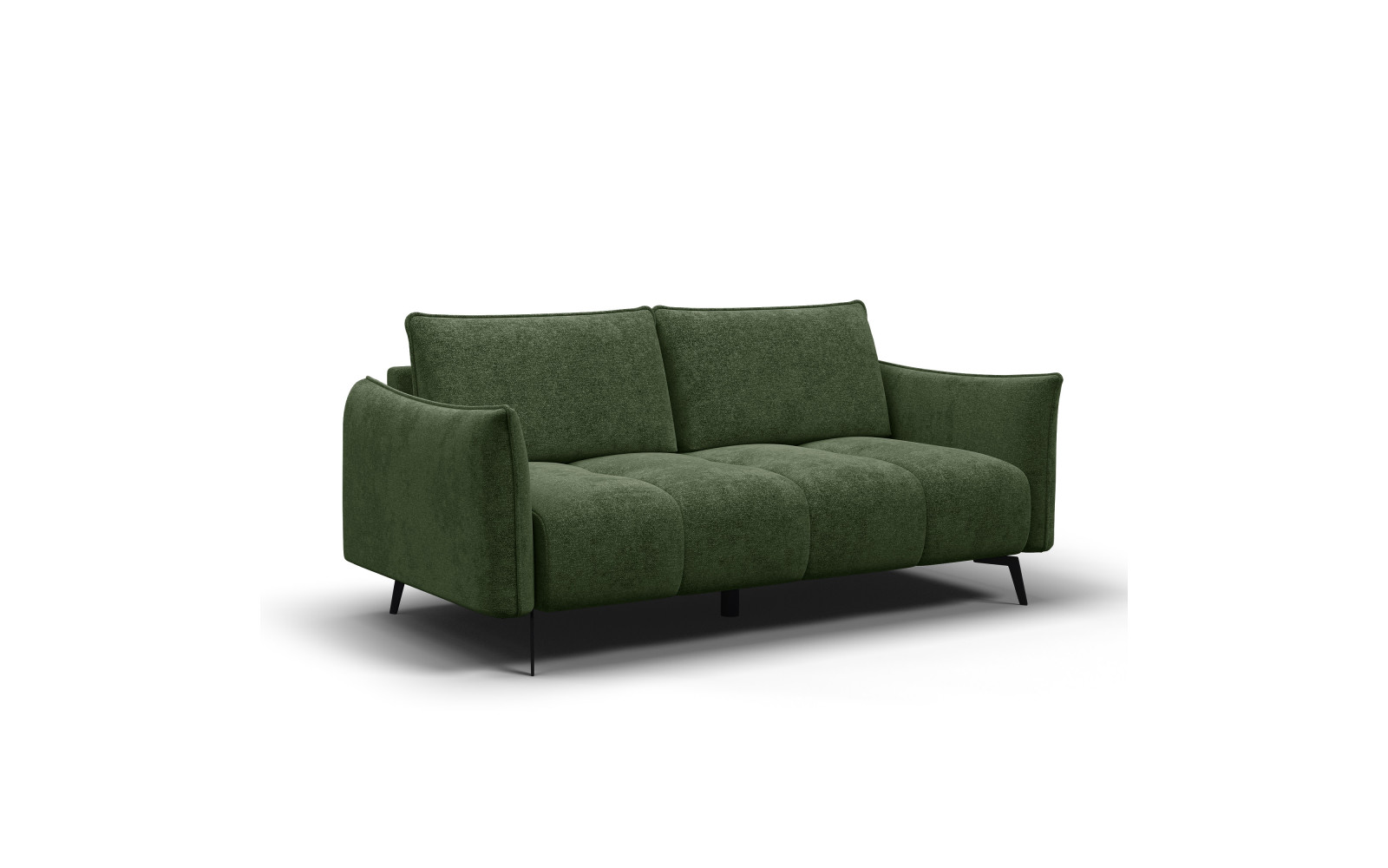 Sofa 2,5-Sitzer AERA, dunkelgrün