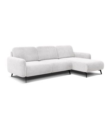 Ecksofa 4-Sitzer rechts FEBE, creme
