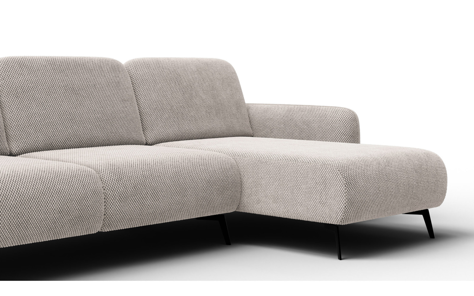 Ecksofa 4-Sitzer rechts FEBE, beige