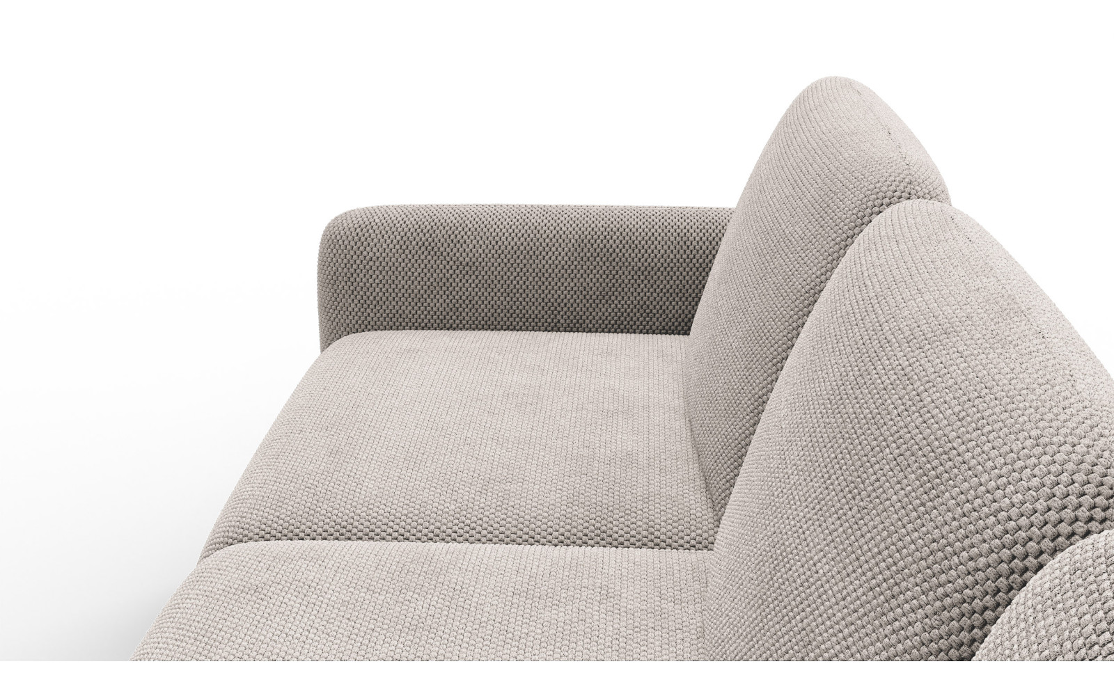Ecksofa 4-Sitzer rechts FEBE, beige