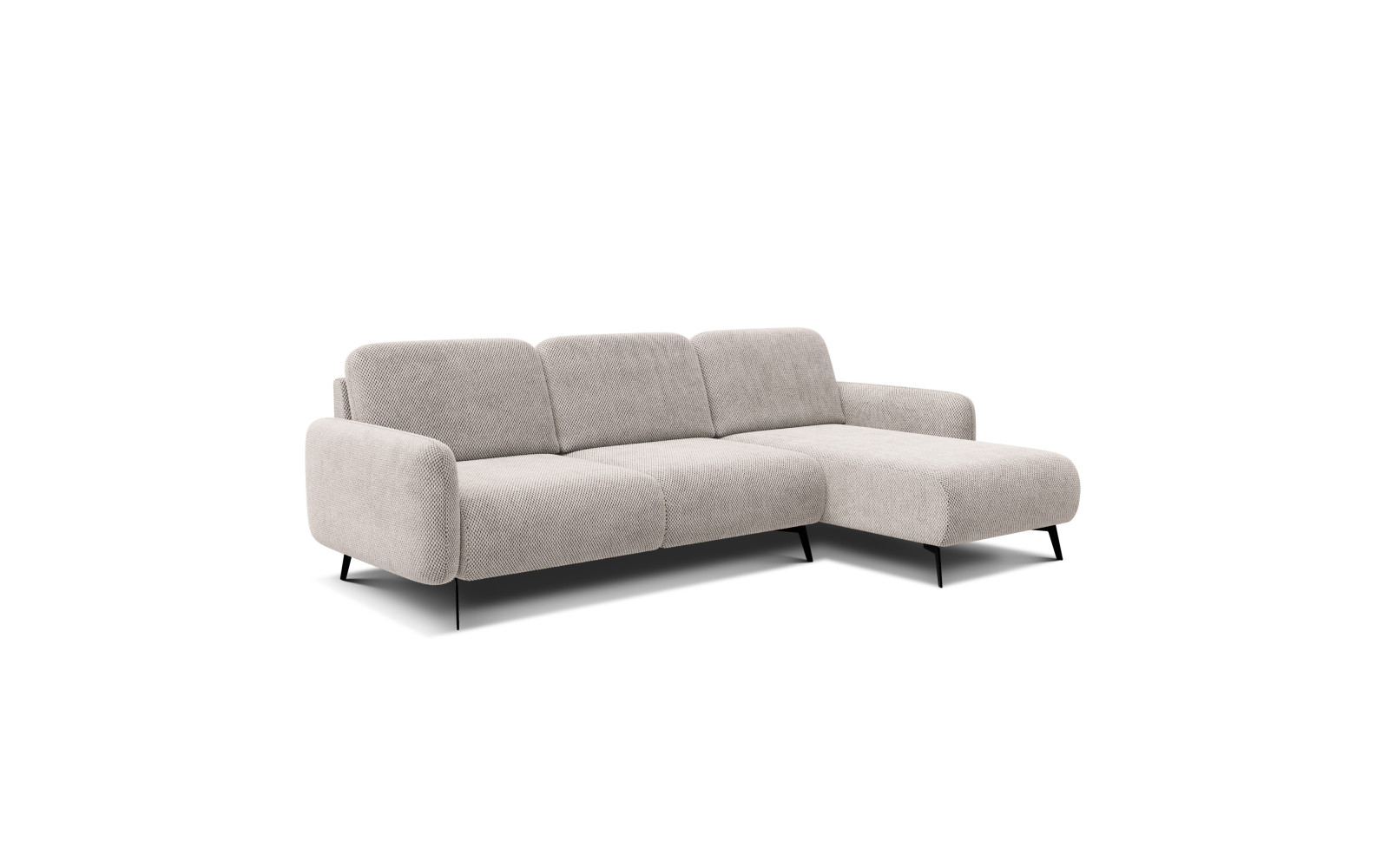 Ecksofa 4-Sitzer rechts FEBE, beige