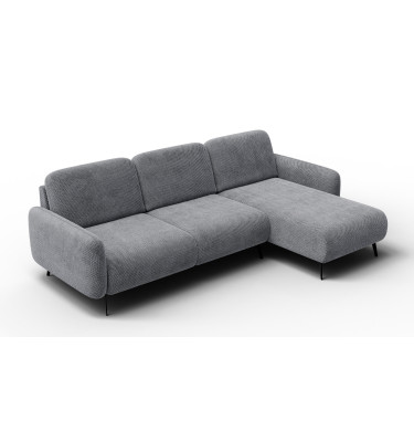 Ecksofa 4-Sitzer rechts FEBE, grau